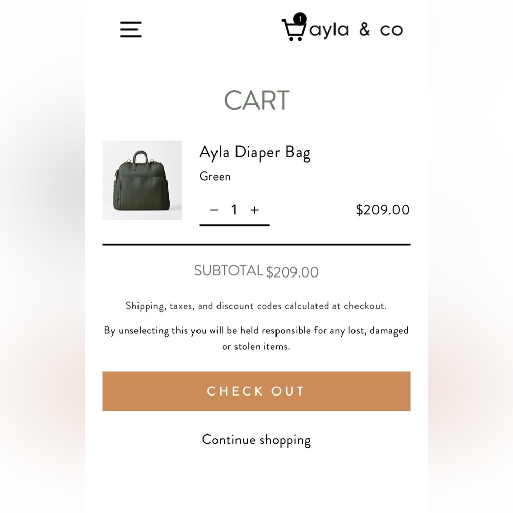Ayla Diaper Bag large / Ayla & Co - Picture 2 of 10